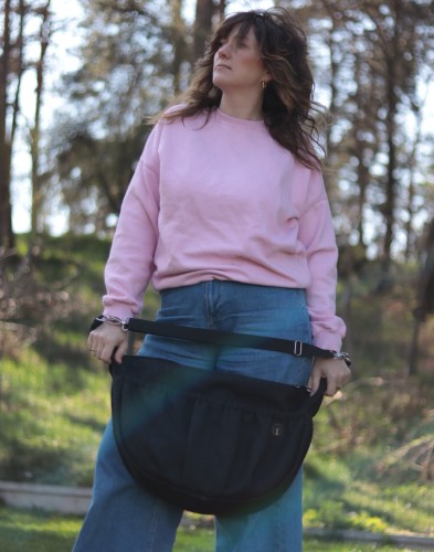 Moonka XL  czarna plecionka